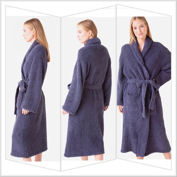 Barefoot Dreams CozyChic Robe Purple size S/M (1) - Picture 3 of 15